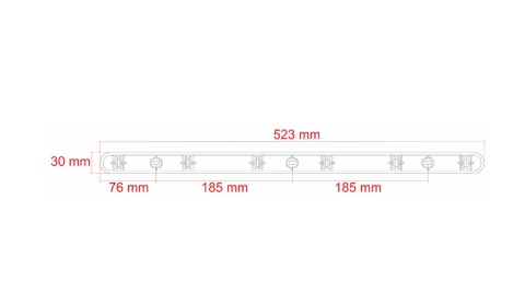 Suszarka sufitowa łazienka balkon 6prętów 170cm biała Suszarka sufitowa łazienka balkon 6prętów 170cm biała