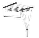 Suszarka sufitowa łazienka balkon 6prętów 140cm czarna