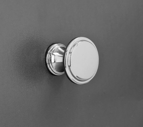 Gałka meblowa okrągła gładka chrom 3cm szafki szuflady Gałka meblowa okrągła gładka chrom 3cm szafki szuflady