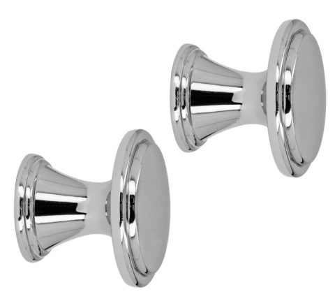 Gałka meblowa okrągła gładka chrom 3cm szafki szuflady Gałka meblowa okrągła gładka chrom 3cm szafki szuflady