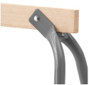 Kozioł regulowany metalowy100kg do 91cm stal drewno