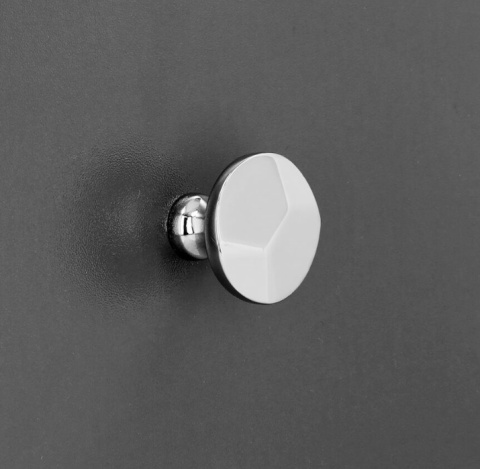 Gałka meblowa niesymetryczna chrom 3,5cm szafki szuflady Gałka meblowa niesymetryczna chrom 3,5cm szafki szuflady