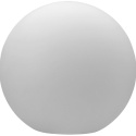 Lampa biała KULA IP44 LED solar słoneczny 30cm wbijana Lampa biała KULA IP44 LED solar słoneczny 30cm wbijana