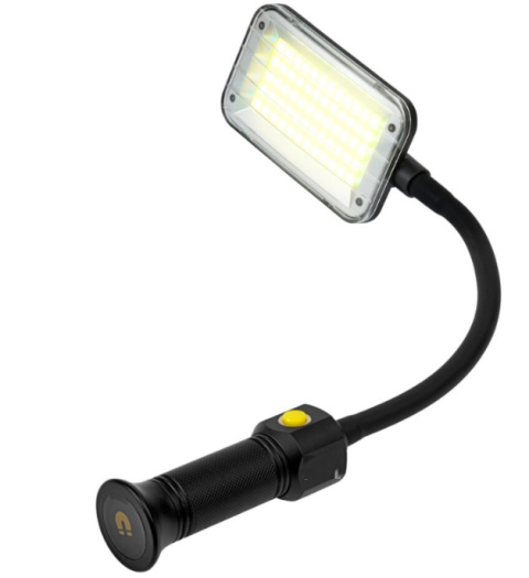 Lampka LED 8W 1000lm 2000 mAh AKU magnes ramię elastyczne szperacz Lampka LED 8W 1000lm 2000 mAh AKU magnes ramię elastyczne szperacz