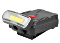Lampka LED na daszek czapki AKU regulacja kąta USB Lampka LED na daszek czapki AKU regulacja kąta USB