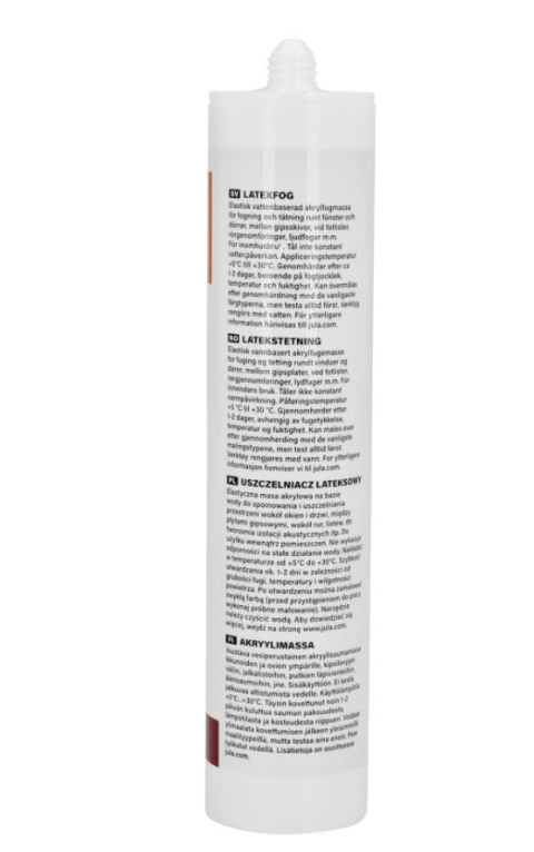 Akryl biały 300ml uniwersalny wykończeniowy szpary malowanie Akryl biały 300ml uniwersalny wykończeniowy szpary malowanie