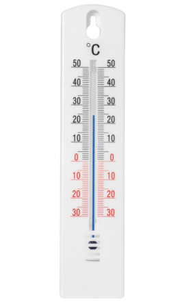Termometr lodówkowy ABS -30 do +50 20cm XL tworzywo biały