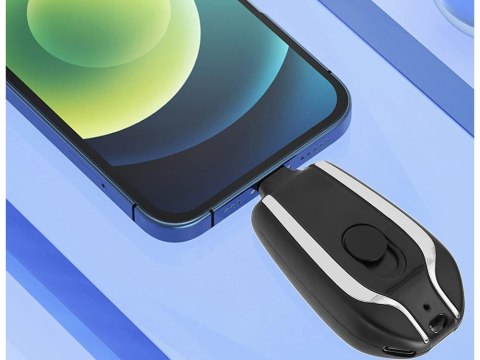 Powerbank ładowarka przenośna brelok do kluczy USB C 1500mah Powerbank ładowarka przenośna brelok do kluczy USB C 1500mah