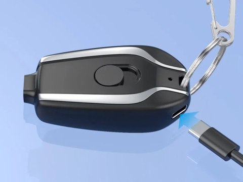 Powerbank ładowarka przenośna brelok do kluczy USB C 1500mah Powerbank ładowarka przenośna brelok do kluczy USB C 1500mah