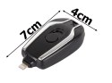 Powerbank ładowarka przenośna brelok do kluczy USB C 1500mah Powerbank ładowarka przenośna brelok do kluczy USB C 1500mah