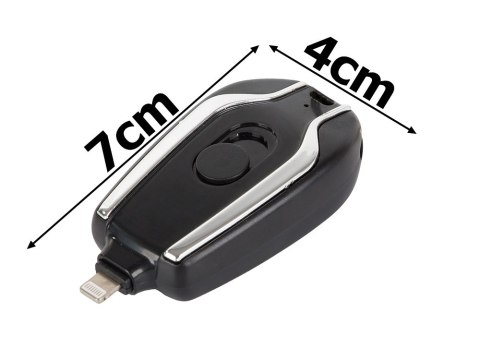 Powerbank ładowarka przenośna brelok do kluczy USB C 1500mah Powerbank ładowarka przenośna brelok do kluczy USB C 1500mah