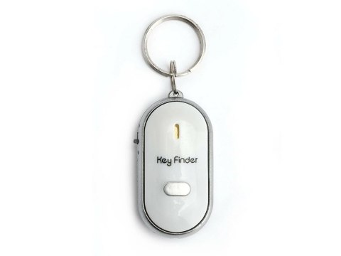 Brelok lokalizator do kluczy na gwizd z diodą podświetlającą led key finder Brelok lokalizator do kluczy na gwizd z diodą podświetlającą led key finder