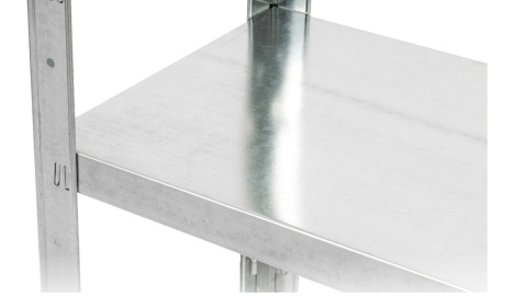 Regał metalowy 160x84x30cm 40kg półka BUD piwnica garaż Regał metalowy 160x84x30cm 40kg półka BUD piwnica garaż