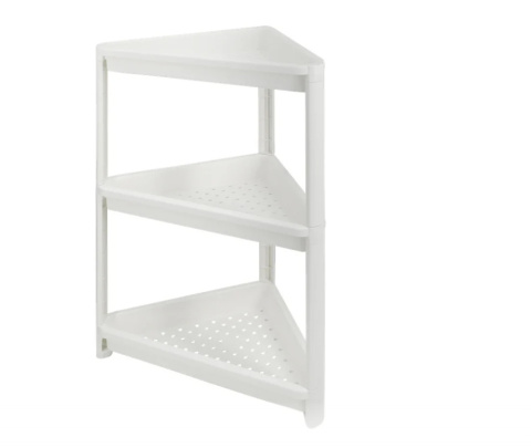 Szafka łazienkowa do rogu LERA tworzywo biała 70cm Szafka łazienkowa do rogu LERA tworzywo biała 70cm