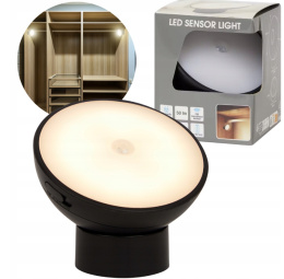 LAMPA Z CZUJNIKIEM RUCHU DO SZAFY GARDEROBY SZAFEK CZUJNIKOWA OŚWIETLENIE