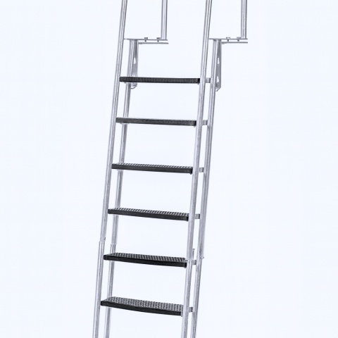 Drabina 265cm do zejścia porcie z jachtu statku pomostu Drabina 265cm do zejścia porcie z jachtu statku pomostu