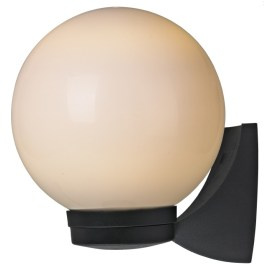Lampa ścienna kinkiet Giovani IP44 kula Czarny Lampa ścienna kinkiet Giovani IP44 kula Czarny
