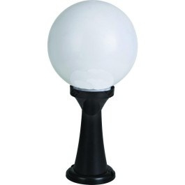 Lampa stojąca Giovani słupek 35cm IP44 kula tworzywo Lampa stojąca Giovani słupek 35cm IP44 kula tworzywo