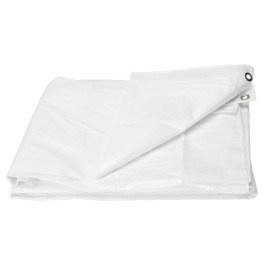 Plandeka plandeki 5,2x7,1m biała 90g/m2 nakrycie pokrycie maszyn drzewa Plandeka plandeki 5,2x7,1m biała 90g/m2 nakrycie pokrycie maszyn drzewa