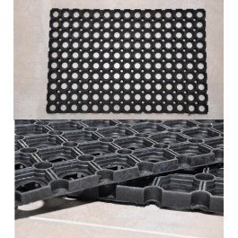 Wycieraczka ażur 22mm 60x80cm guma antypoślizgowa Wycieraczka ażur 22mm 60x80cm guma antypoślizgowa