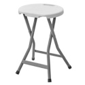 Taboret składany TWIN tworzywo HDPE białe Taboret składany TWIN tworzywo HDPE białe
