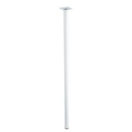 Noga stołu POKER 90x3,0cm metalowa biała