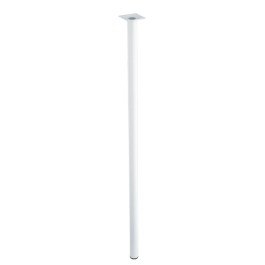 Noga stołu POKER 90x3,0cm metalowa biała Noga stołu POKER 90x3,0cm metalowa biała