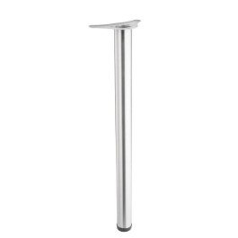 Noga stołu VELA regulowana 82x6cm metal tworzywo Noga stołu VELA regulowana 82x6cm metal tworzywo