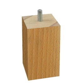 Noga meblowa BUKON 10x5,5x5,5cm drewno bukowe Noga meblowa BUKON 10x5,5x5,5cm drewno bukowe