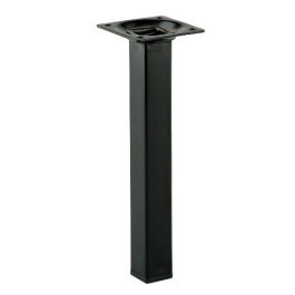 Noga meblowa MOLTA 20x2,4x2,4cm metalowa czarna Noga meblowa MOLTA 20x2,4x2,4cm metalowa czarna