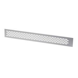 Kratka wentylacyjna LETTU 48,0X6cm srebrny aluminium Kratka wentylacyjna LETTU 48,0X6cm srebrny aluminium