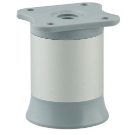 Noga meblowa BOOLD 6,5x4,5cm regulowana srebrna Noga meblowa BOOLD 6,5x4,5cm regulowana srebrna