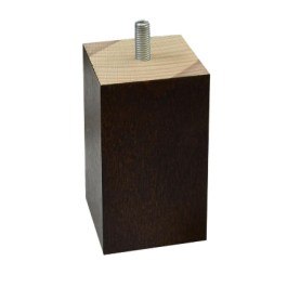 Noga meblowa GAARU 10x5,5x5,5cm buk wenge Noga meblowa GAARU 10x5,5x5,5cm buk wenge