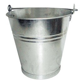Wiadro metalowe 15l ocynkowane ogrodowe Wiadro metalowe 15l ocynkowane ogrodowe