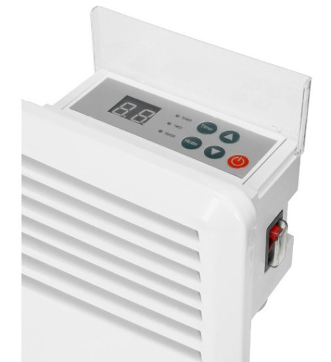 Grzejnik elektryczny 650W LCD termostat przeciwmrozowy IPX4 Grzejnik elektryczny 650W LCD termostat przeciwmrozowy IPX4