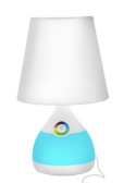 Lampka nocna diody LED dotykowy włącznik kolory RGB podstawy. Lampka nocna diody LED dotykowy włącznik kolory RGB podstawy.