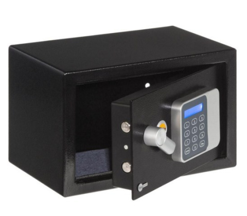 Sejf Keys 2 8,1l pieniądze 20x31x20cm czarna metal Sejf Keys 2 8,1l pieniądze 20x31x20cm czarna metal