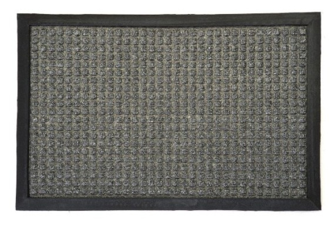 Wycieraczka FRANKEN 60x40 cm polipropylen szara faktura Wycieraczka FRANKEN 60x40 cm polipropylen szara faktura