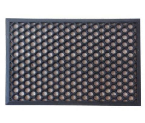 Wycieraczka KOSWIK 60x40 cm gumowa czarna Wycieraczka KOSWIK 60x40 cm gumowa czarna
