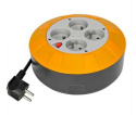 Przedłużacz zwijany H05VV-F 3G1.0 mm 5M 4 Przedłużacz zwijany H05VV-F 3G1.0 mm 5M 4