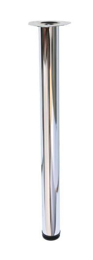 Noga stołu OSTEN 71x6cm regulowana metal chrom