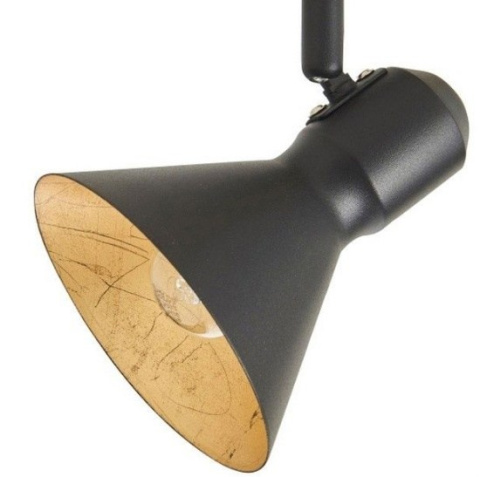 Lampa plafon BRELL 4x czarny złoto włacznik regulowany Lampa plafon BRELL 4x czarny złoto włacznik regulowany