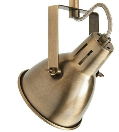 Lampa plafon Fjall mosiądz ant regulowany stalowy Retro Lampa plafon Fjall mosiądz ant regulowany stalowy Retro