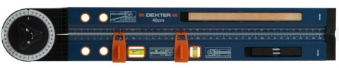 Kątomierz kątownik regulowany REXON dokładność 1 mm / 1 m Kątomierz kątownik regulowany REXON dokładność 1 mm / 1 m