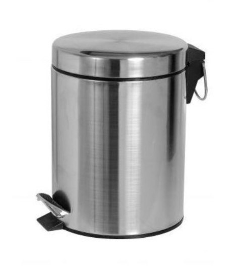 Śmietnik łazienkowy CHROM 12l pedałem metalowy kosz Śmietnik łazienkowy CHROM 12l pedałem metalowy kosz