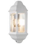 KINKIET/PLAFON BIAŁY E27 IP44 100W ścienna lampa