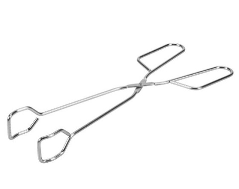 Szczypce metalowe 30,5cm grila obracenie kotletów grill Szczypce metalowe 30,5cm grila obracenie kotletów grill