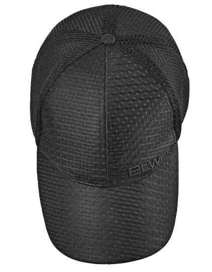 Czapka daszkiem BLU czarna one size regulowany pasek Czapka daszkiem BLU czarna one size regulowany pasek