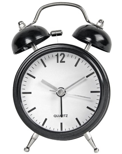 Budzik klasyczny OLD GONG dzwonek dekoracyjny black Budzik klasyczny OLD GONG dzwonek dekoracyjny black