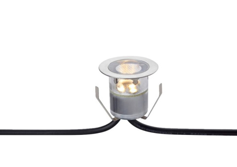 Lampa punktowa mini 30mm LED IP67 12V ciepła 10szt Lampa punktowa mini 30mm LED IP67 12V ciepła 10szt